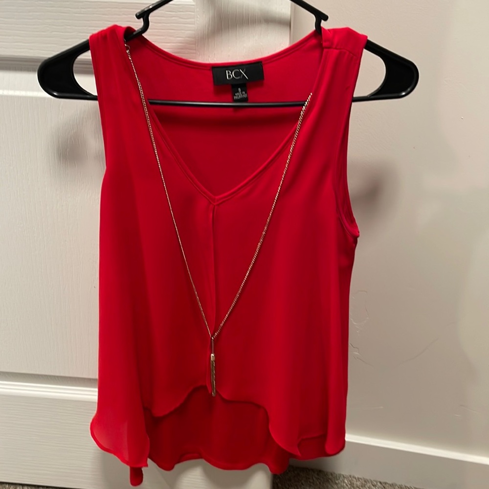 BCX blouse. No rips, stains or tears. Comes from non smoking home.